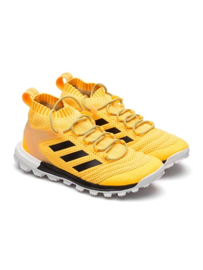 Gosha Rubchinskiy X Adidas Copa Primeknit Sneakers In Orange