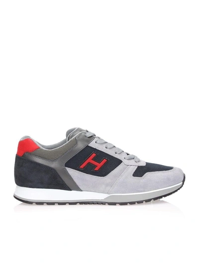 Shop Hogan Sneakers H321 H Flock In Multicolor