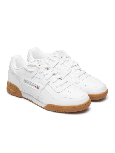 Shop Reebok Workout Plus In White