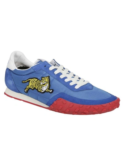 Shop Kenzo Tiger Low-top Sneakers In Blue France