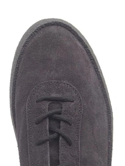 Shop Yeezy Crepe Shoes In Grey