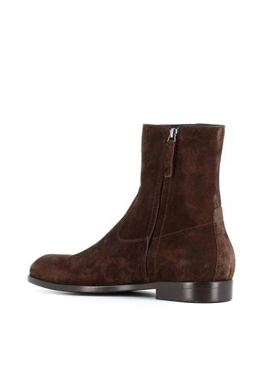 Shop Buttero Ankle Boot In Brown