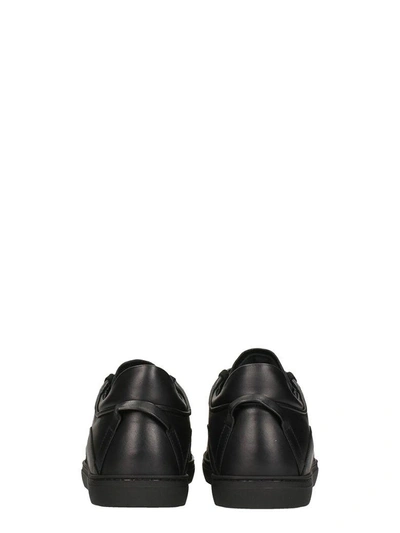 Shop Dsquared2 New 551 Sneakers In Black Leather