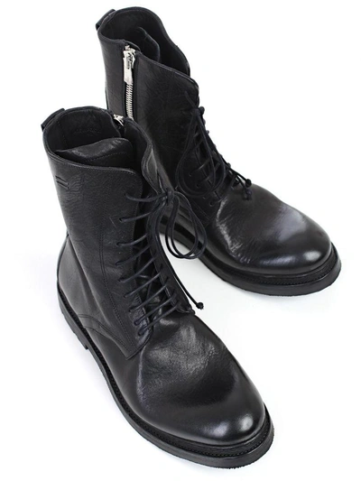 Shop The Last Conspiracy Zipped Detail Lace-up Boots In Black