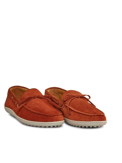 Shop Fabi Moccasin In Mattone