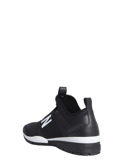 Shop Dsquared2 Icon Runner Sneakers In Nero