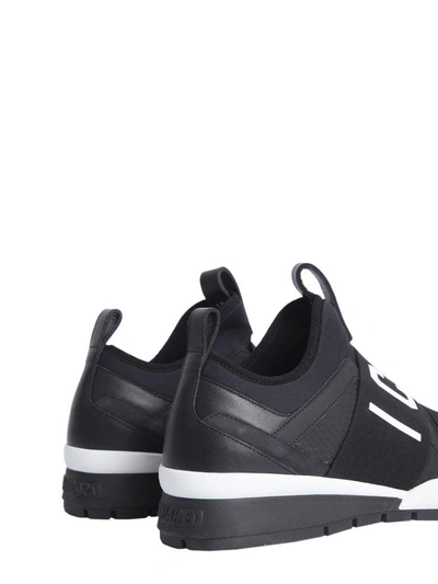 Shop Dsquared2 Icon Runner Trainers In Nero