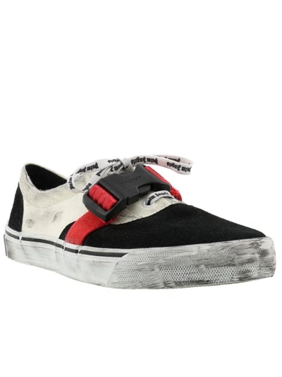 Shop Palm Angels Tuc Distressed Sneakers In Multicolor