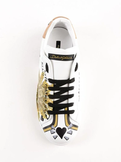 Shop Dolce & Gabbana Printed Sneakers In Hwsputto Print