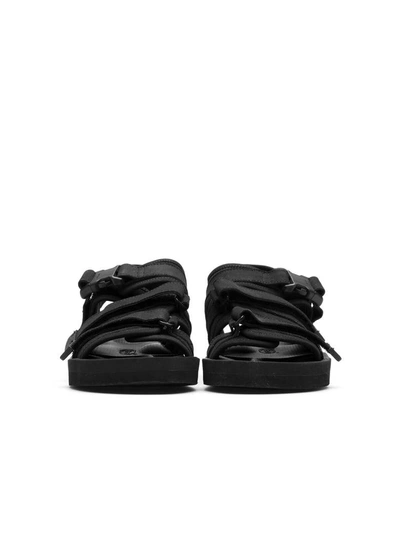 Shop Suicoke Gga-vnu Sandals In Black