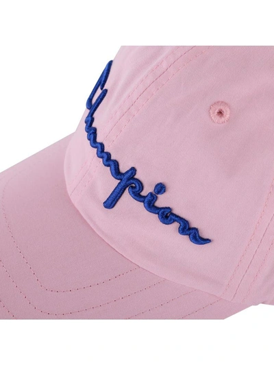 Shop Champion Cotton Hat In Pink