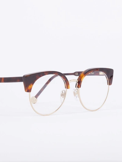 Shop Retrosuperfuture Numero 30 Glasses In Classic Havana