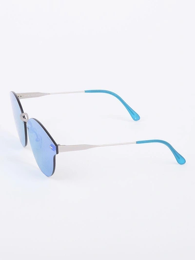 Shop Retrosuperfuture Tuttoente Panama Sunglasses In Azure