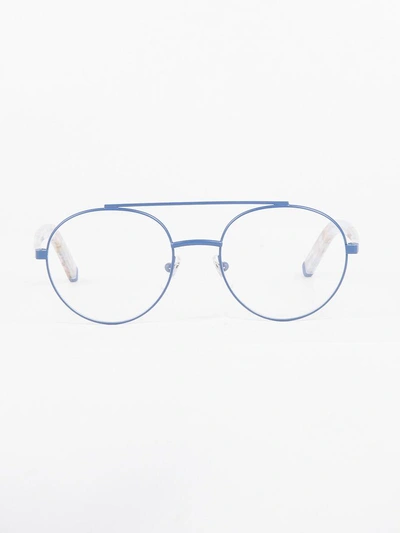 Shop Retrosuperfuture Numero 32 Glasses In Navy Blu