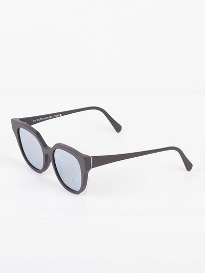 Shop Retrosuperfuture Zizza Zero Sunglasses In Nero