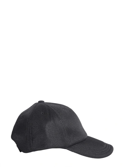 Shop Y-3 Badge Baseball Cap In Nero