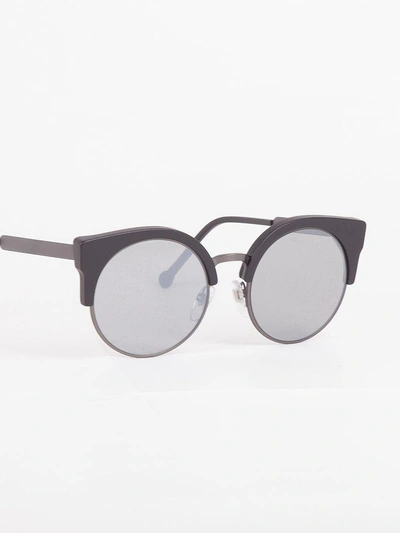 Shop Retrosuperfuture Ilaria Sunglasses In Black