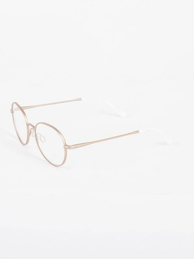 Shop Retrosuperfuture Numero 16 Glasses In Oro Bianco