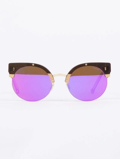 Shop Retrosuperfuture Era Sunglasses In Pink