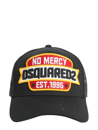 Shop Dsquared2 Baseball Cap In Nero