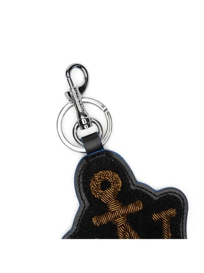 Shop Jw Anderson J.w. Anderson Anchor Key Ring In Black