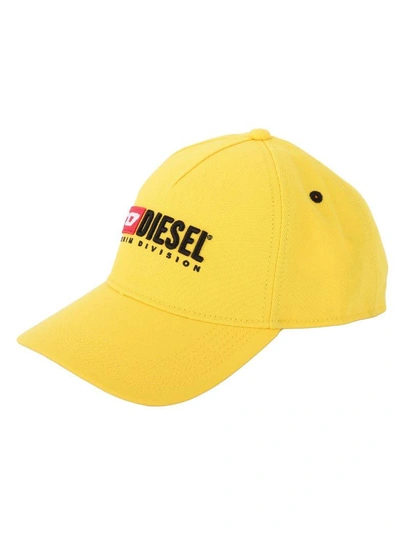 Shop Diesel Hat In Yellow