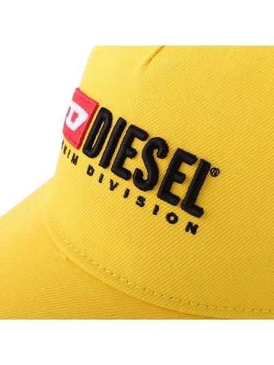 Shop Diesel Hat In Yellow