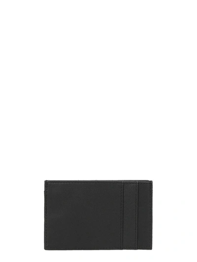 Shop Mcq By Alexander Mcqueen Black Leather Cardholder