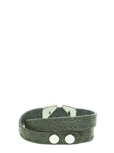 Shop Fendi Bracelet In Black