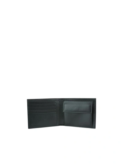Shop Ferragamo Firenze Gancini Wallet In Black