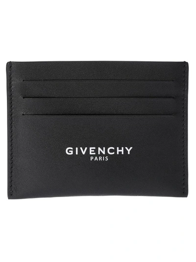 Shop Givenchy Logo Print Card Holder