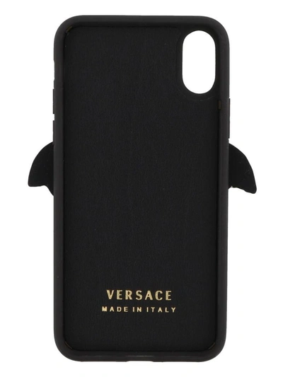 Shop Versace Medusa Iphone X Cover In Black