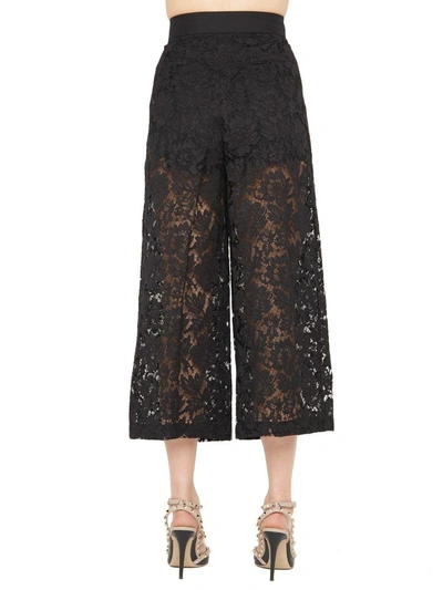 Shop Valentino Pants In Black