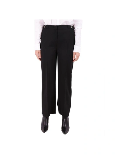 Shop Patrizia Pepe Trousers In Black