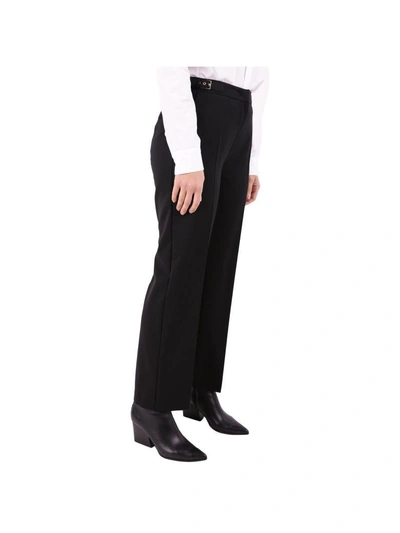 Shop Patrizia Pepe Trousers In Black
