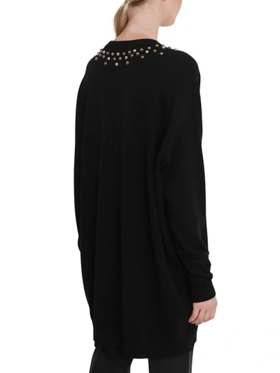 Shop Givenchy Oversize Studded Kint In Nero