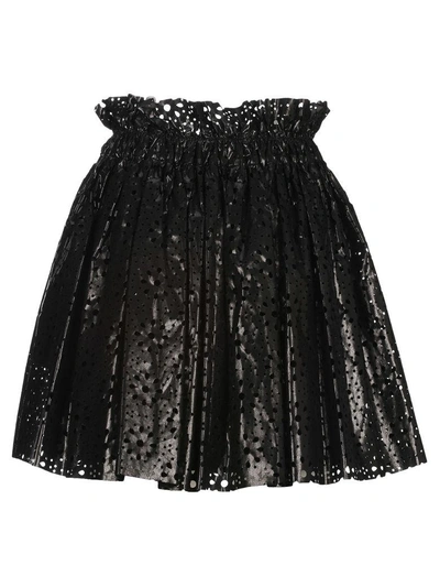 Shop Msgm Skirt In Black