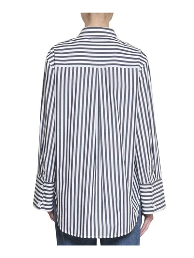 Shop Equipment Striped Cotton Shirt In Multicolor