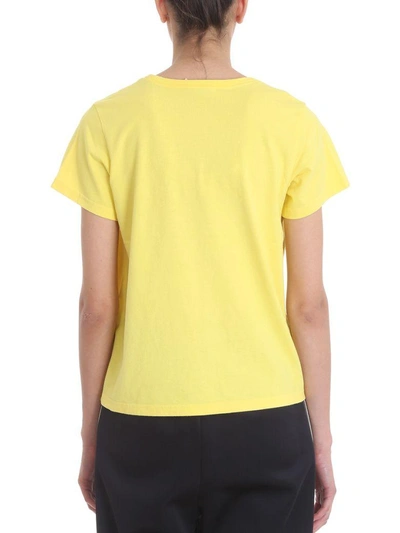 Shop Marc Jacobs Love Classic Tee In Yellow