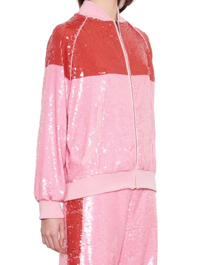 Shop Alberta Ferretti Raimbow Week Jacket In Pink