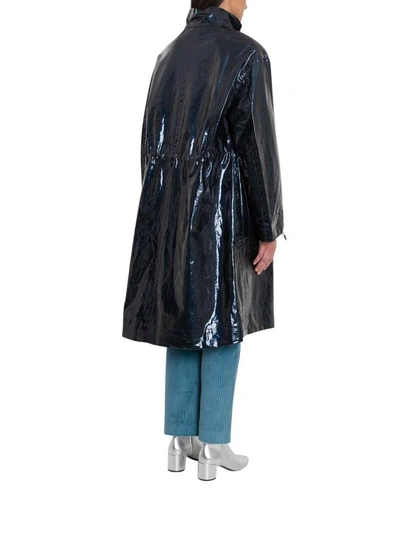 Shop Isabel Marant Pvc Raincoat In Blu