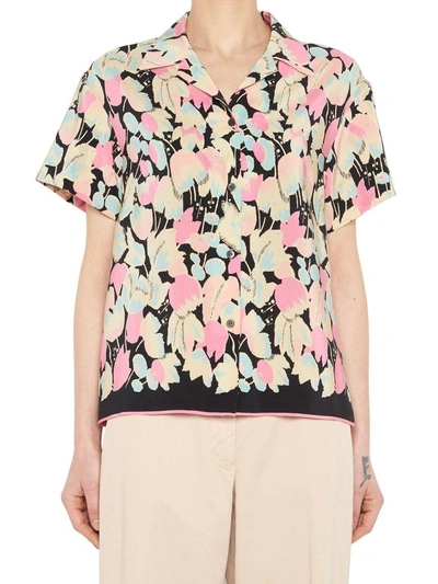 Shop Dries Van Noten Copin Top In Multicolor