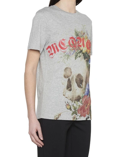 Shop Alexander Mcqueen T-shirt In Grey