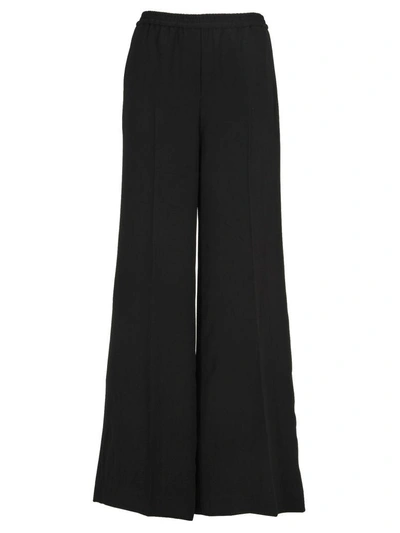 Shop Bottega Veneta Pantalone Flair In Black