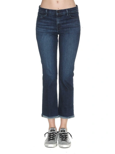 Shop J Brand Selena Cropped Jeans In Good Vibes