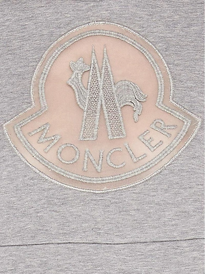 Shop Moncler Sweatshirt In Grey