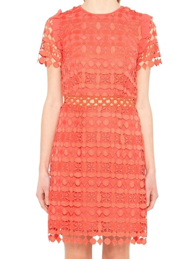 Shop Michael Michael Kors Dress In Orange