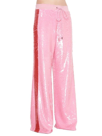 Shop Alberta Ferretti Raimbow Week Pants In Pink