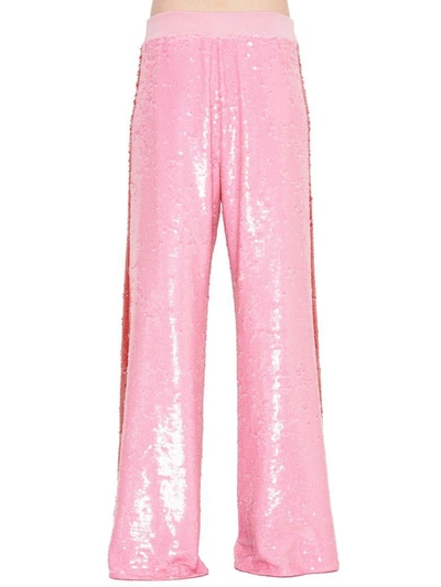 Shop Alberta Ferretti Raimbow Week Pants In Pink