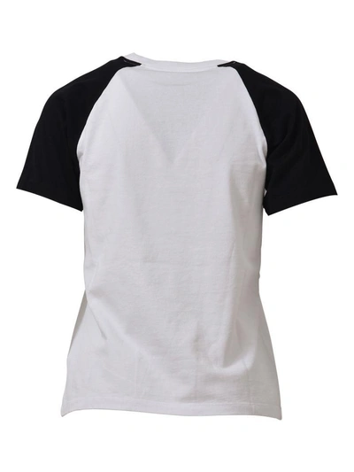 Shop Kenzo Crewneck Tiger T-shirt In White